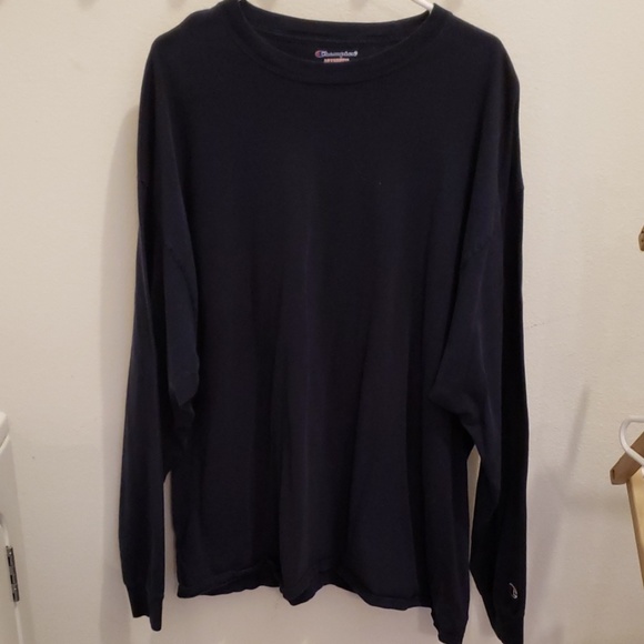 Champion Other - Navy Blue Long Sleeved Tee Shirt 3XL